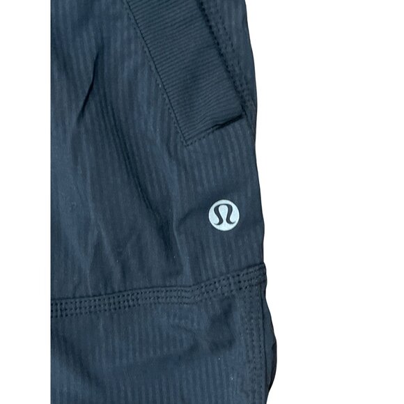 Lululemon Black Dance Studio Capri-Length Drawstring Athletic Pants Size 8 With - Picture 4 of 7